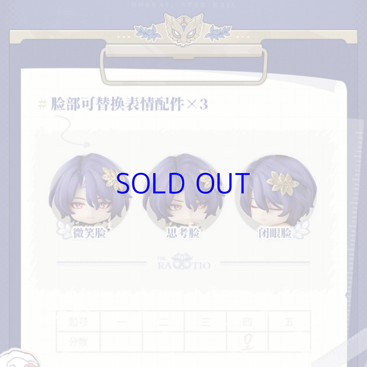 画像6: 崩壊：スターレイル　ねんどろいど　Dr.レイシオ　特典アクスタ付き【予約2026年2月】 (6)