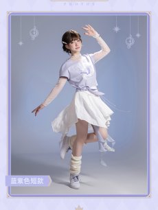 画像8: 【HSR 129pt】崩壊：スターレイル　ロビンイメージ　クロップドTシャツ（2種類） (8)