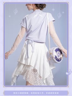 画像9: 【HSR 129pt】崩壊：スターレイル　ロビンイメージ　クロップドTシャツ（2種類） (9)