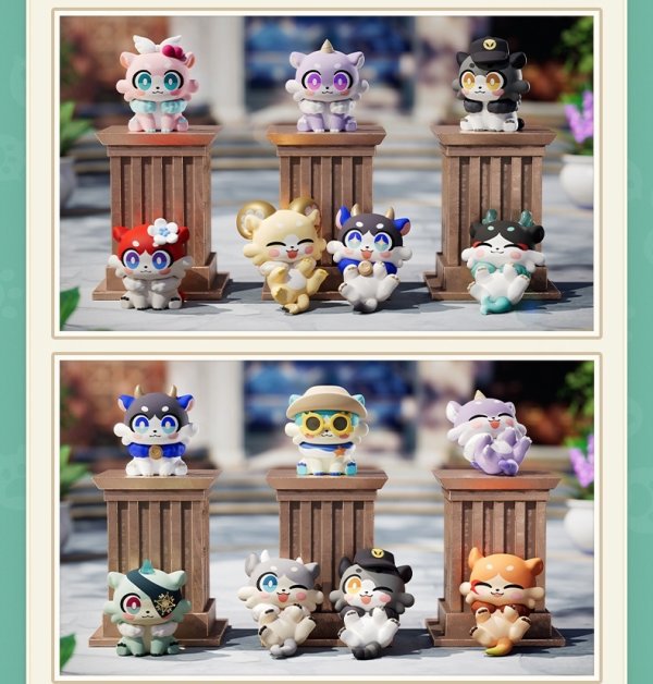 HSR 69pt】崩壊：スターレイル キメラ ミニフィギュアVol.1 ランダム4