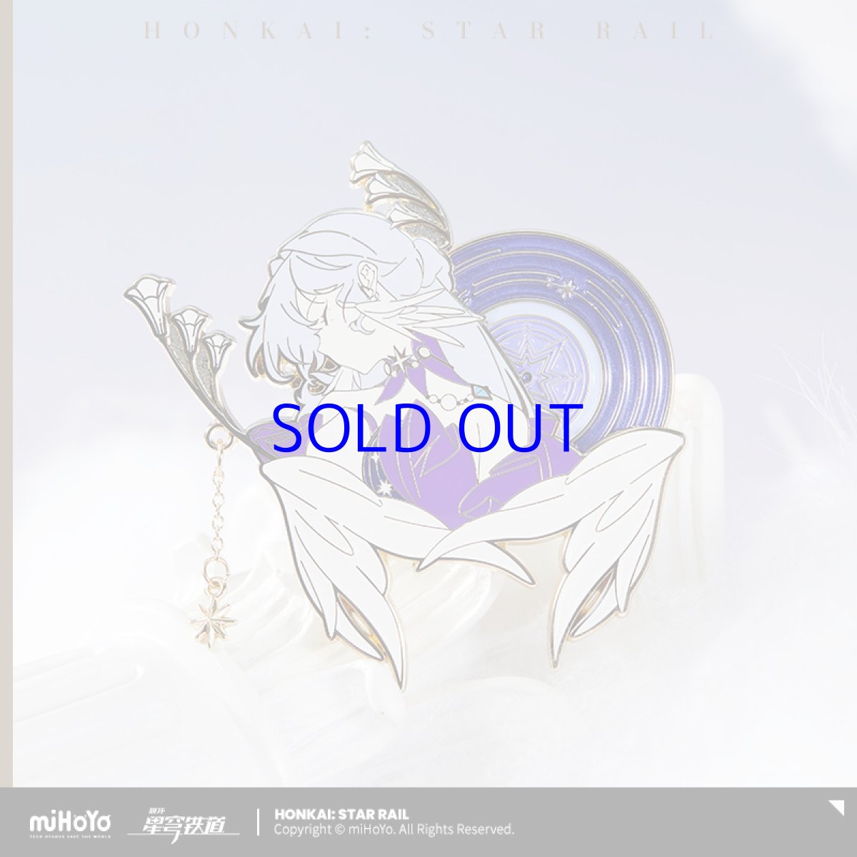 画像2: 【HSR 79pt】崩壊：スターレイル　ロビンイメージ　金属バッジ (2)