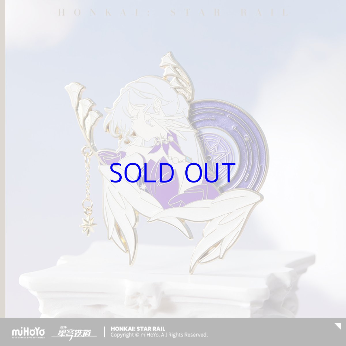 画像3: 【HSR 79pt】崩壊：スターレイル　ロビンイメージ　金属バッジ (3)