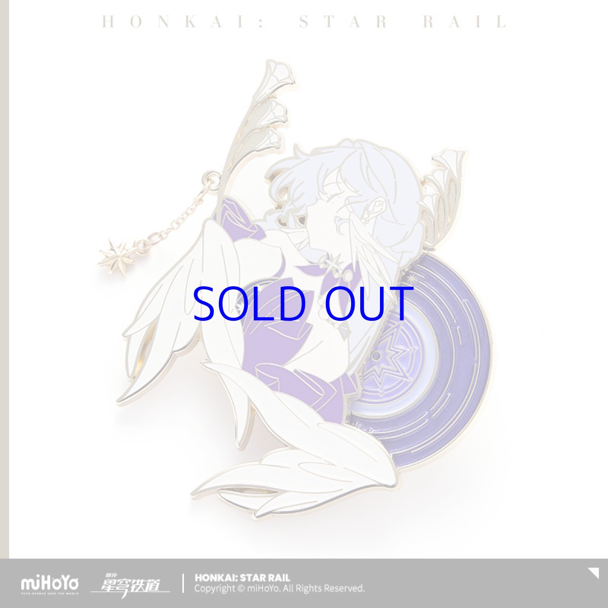 画像5: 【HSR 79pt】崩壊：スターレイル　ロビンイメージ　金属バッジ (5)