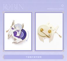 画像9: 【HSR 79pt】崩壊：スターレイル　ロビンイメージ　金属バッジ【予約180日以内】 (9)