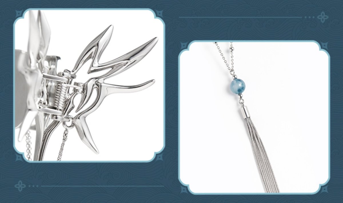 画像8: 崩壊：スターレイル　飛霄イメージ　ヘアクリップ【予約180日以内】 (8)