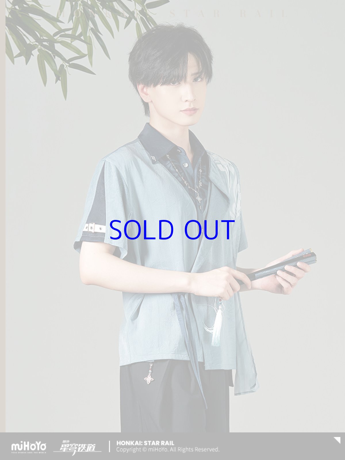 画像3: 【HSR 269pt】崩壊：スターレイル　飛霄イメージ　シャツ　特典アクスタ付き (3)