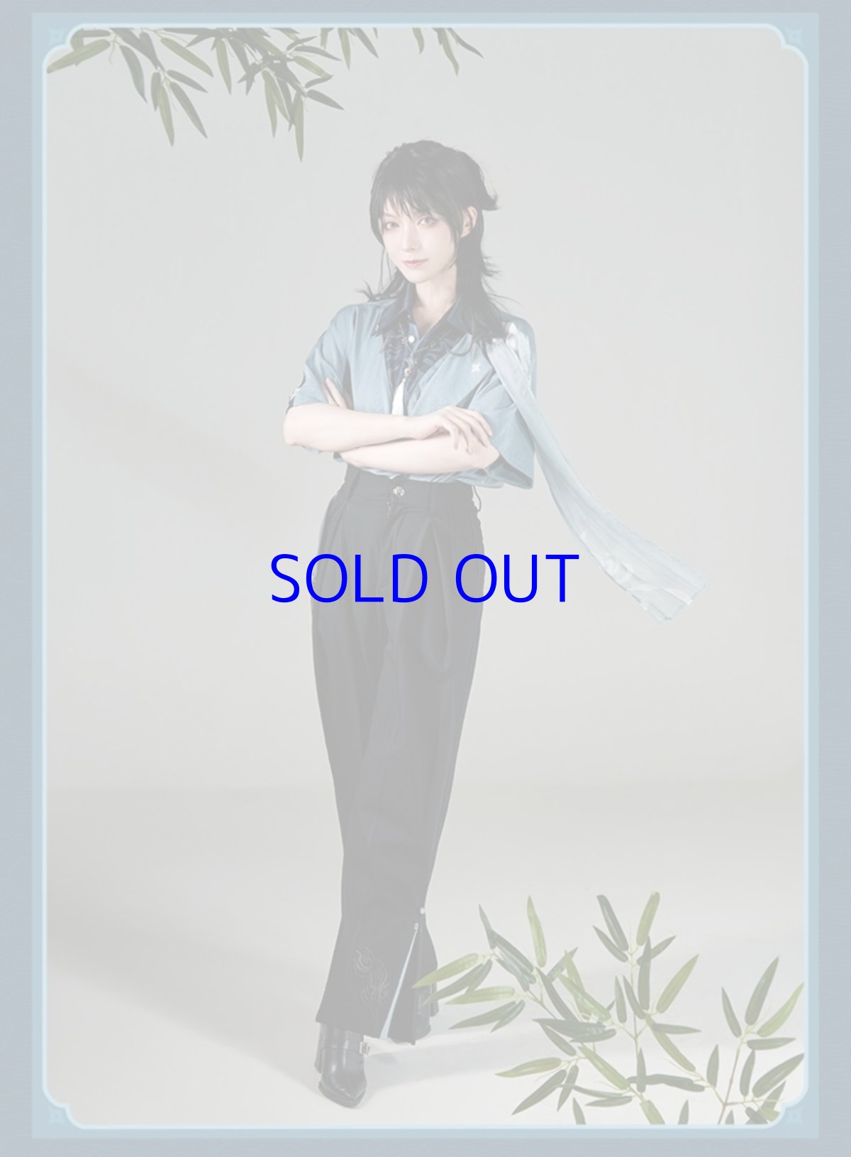 画像12: 【HSR 269pt】崩壊：スターレイル　飛霄イメージ　シャツ　特典アクスタ付き (12)