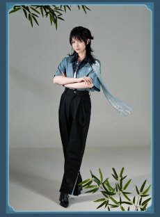 画像12: 【HSR 269pt】崩壊：スターレイル　飛霄イメージ　シャツ　特典アクスタ付き【予約2026年1月】 (12)