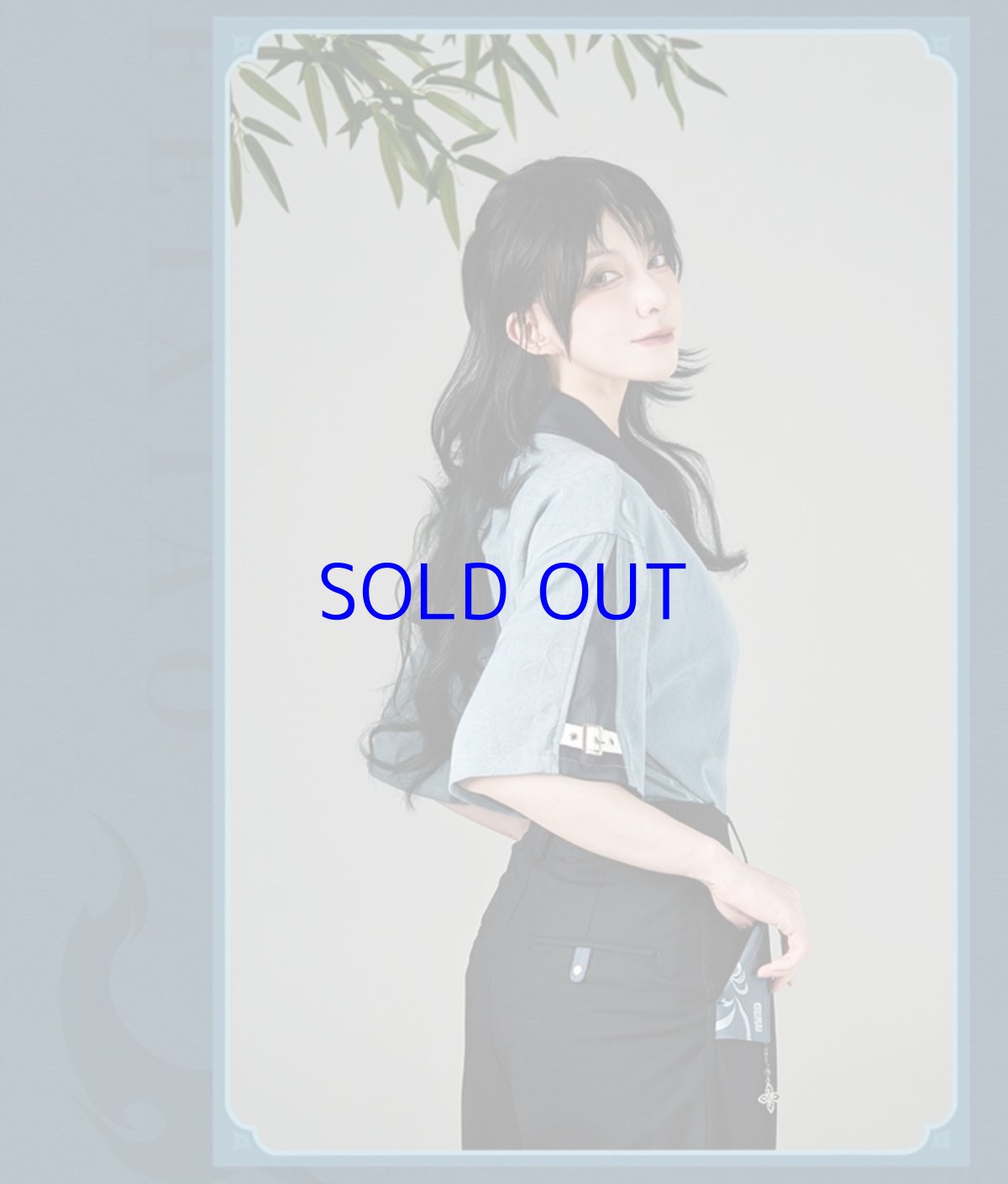 画像13: 【HSR 269pt】崩壊：スターレイル　飛霄イメージ　シャツ　特典アクスタ付き (13)