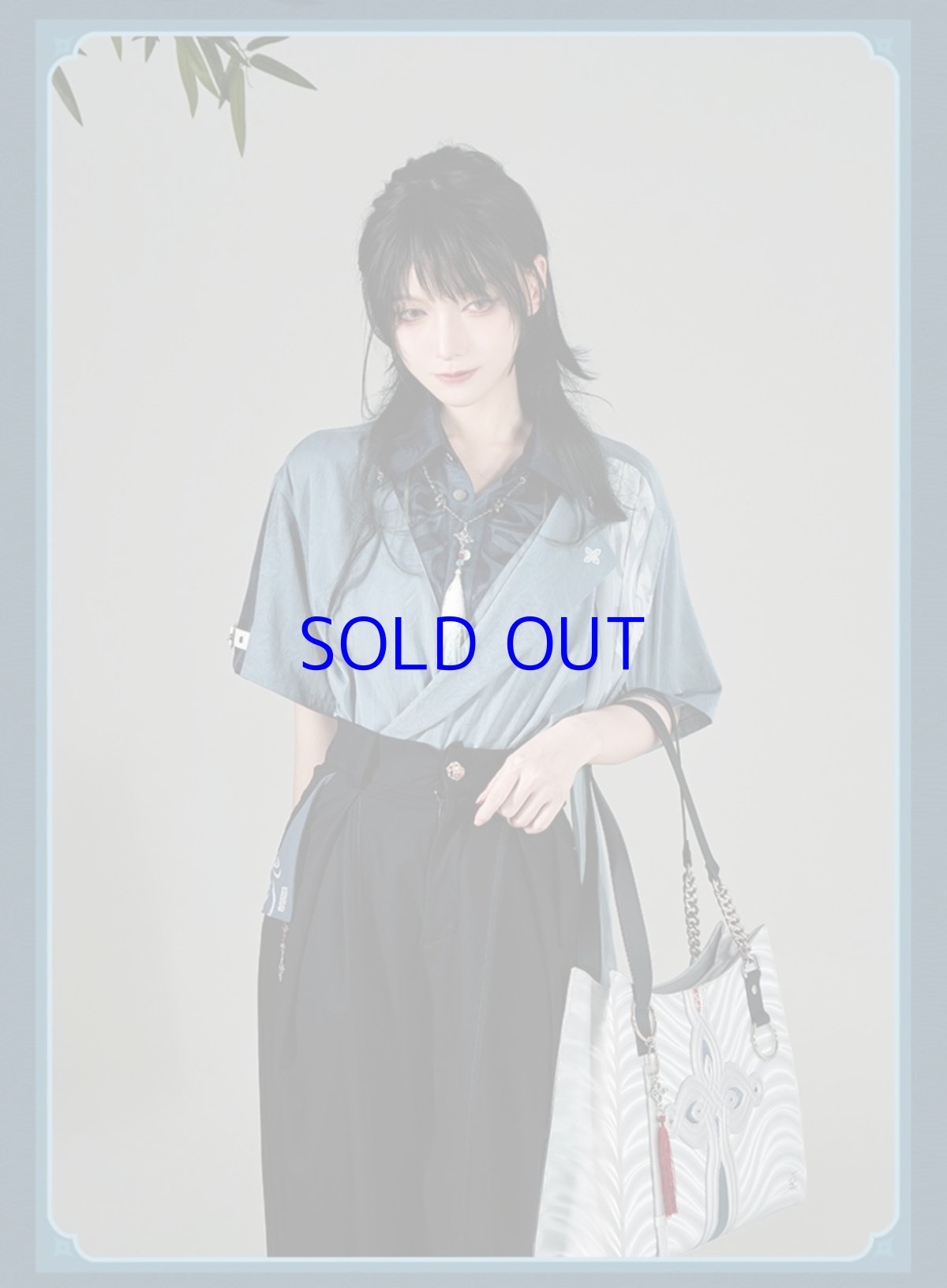 画像14: 【HSR 269pt】崩壊：スターレイル　飛霄イメージ　シャツ　特典アクスタ付き (14)