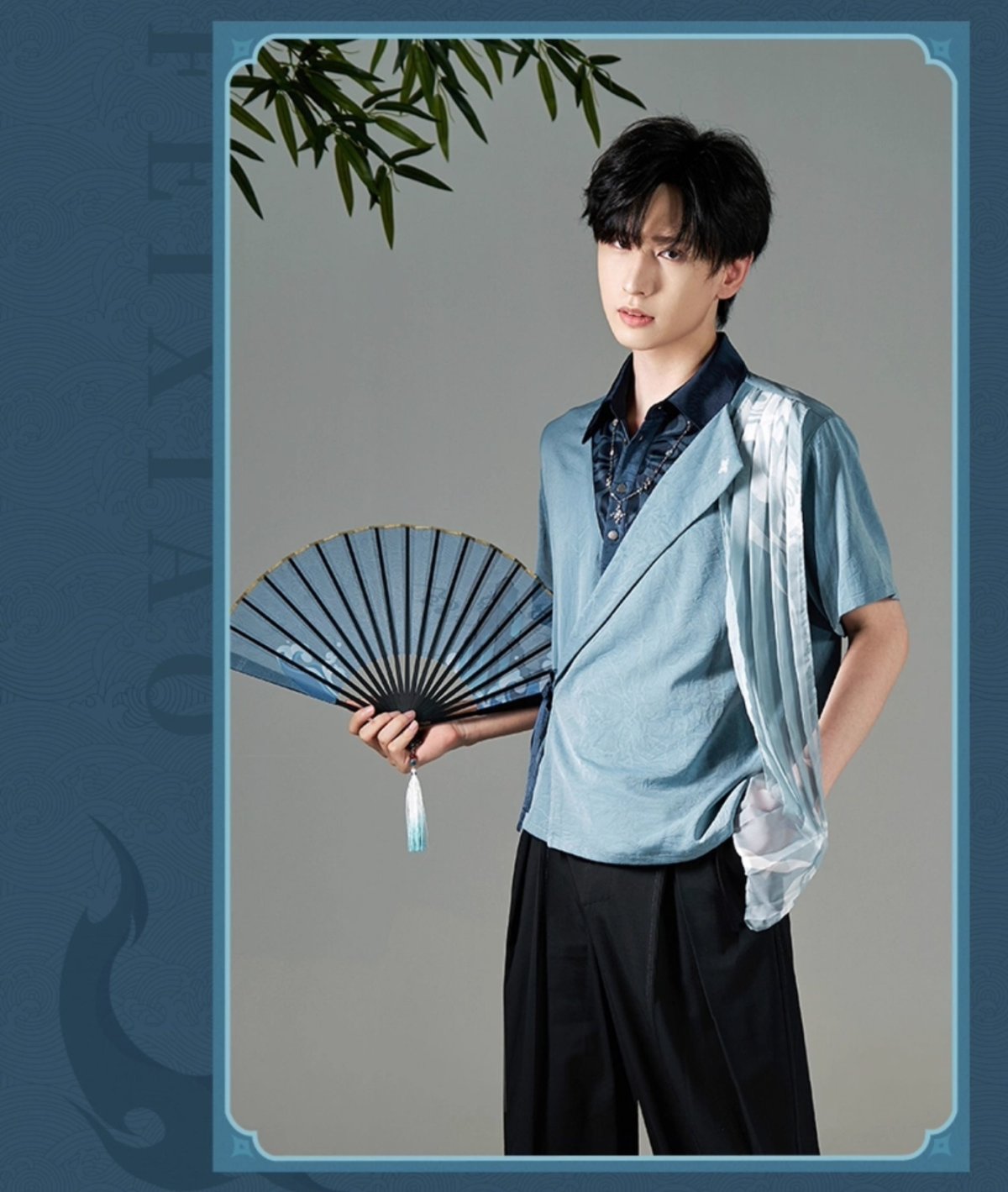 画像10: 崩壊：スターレイル　飛霄イメージ　シャツ　特典アクスタ付き (10)