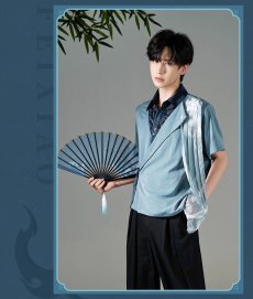 画像10: 【HSR 269pt】崩壊：スターレイル　飛霄イメージ　シャツ　特典アクスタ付き【予約2026年1月】 (10)