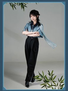 画像11: 【HSR 299pt】崩壊：スターレイル　飛霄イメージ　ズボン　特典アクスタ付き【予約2026年1月】 (11)
