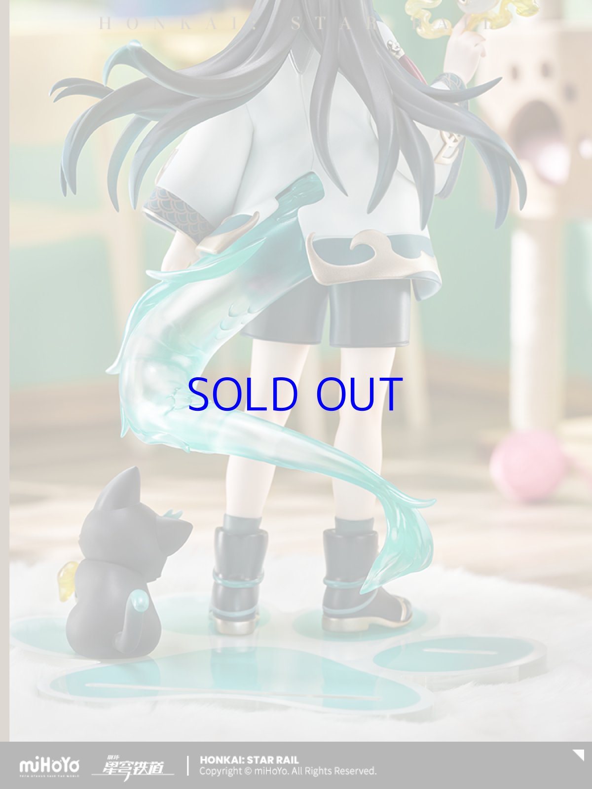 画像4: 崩壊：スターレイル　ちびねこ　丹恒・飲月フィギュア　特典バッジ付き【予約2026年4月】 (4)