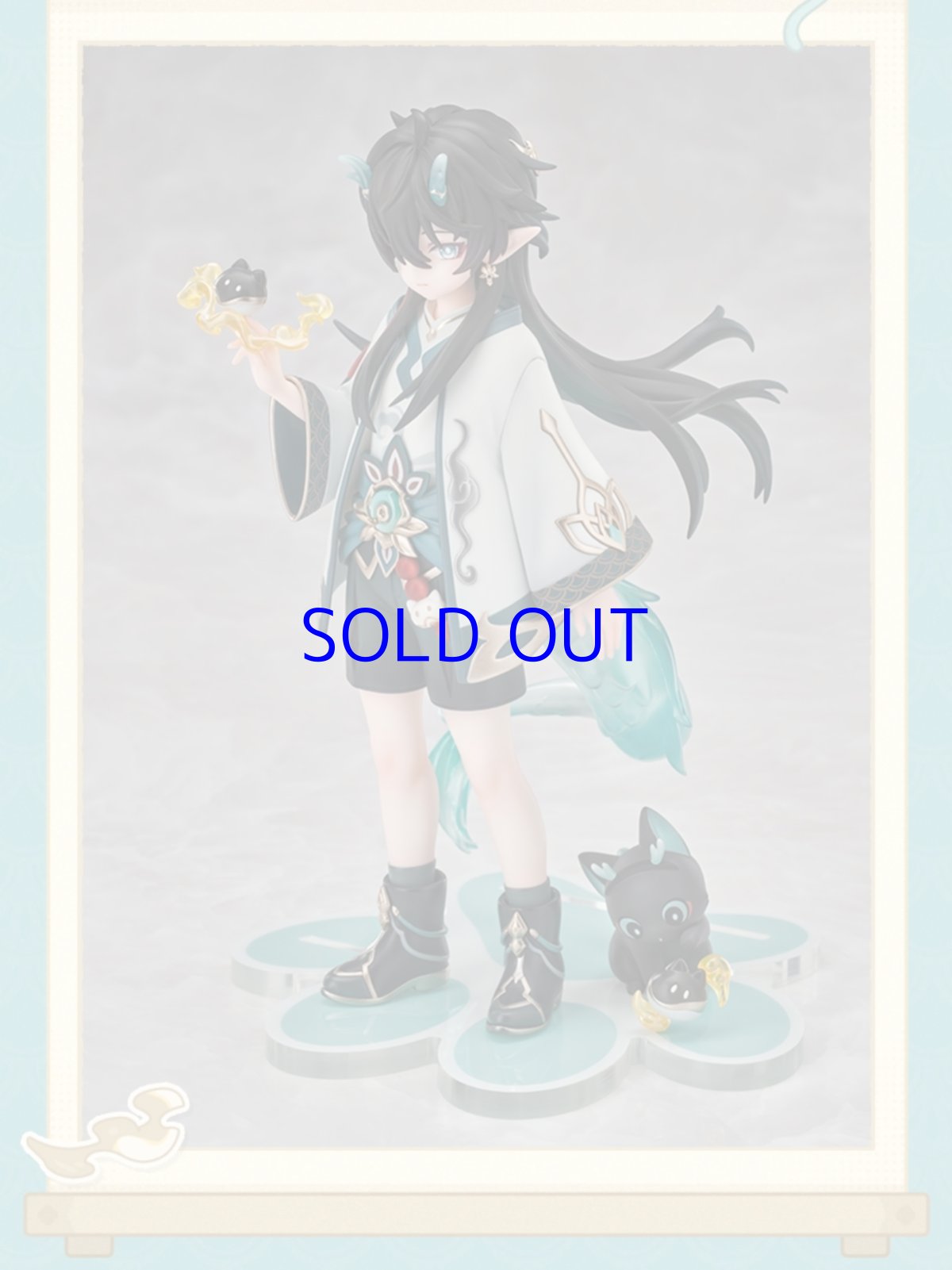 画像17: 崩壊：スターレイル　ちびねこ　丹恒・飲月フィギュア　特典バッジ付き【予約2026年4月】 (17)