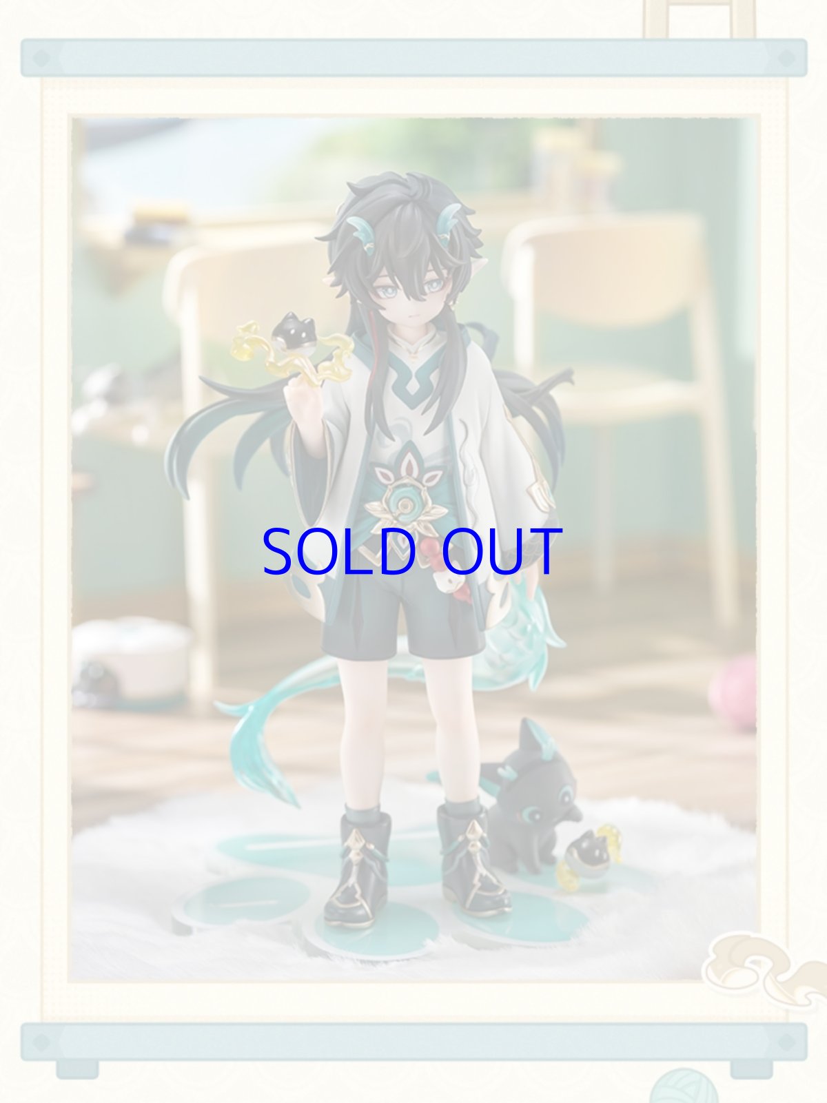 画像10: 崩壊：スターレイル　ちびねこ　丹恒・飲月フィギュア　特典バッジ付き【予約2026年4月】 (10)