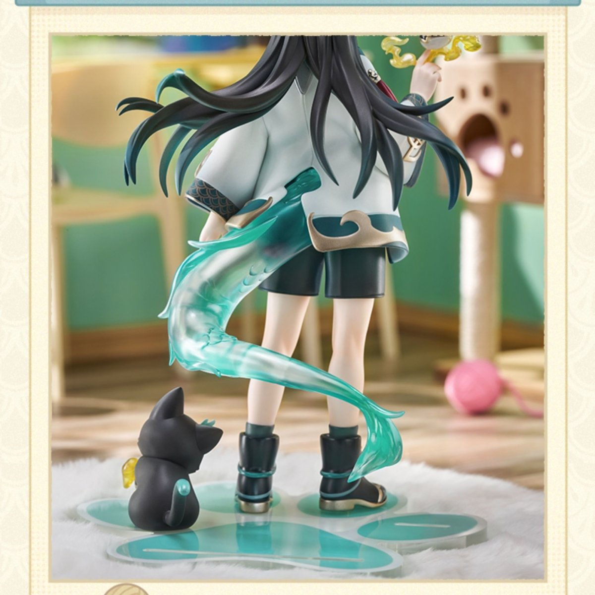 画像11: 崩壊：スターレイル　ちびねこ　丹恒・飲月フィギュア　特典バッジ付き【予約2026年4月】 (11)