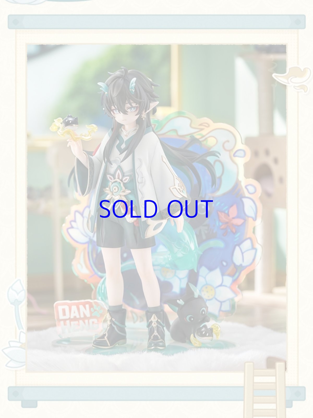 画像8: 崩壊：スターレイル　ちびねこ　丹恒・飲月フィギュア　特典バッジ付き【予約2026年4月】 (8)