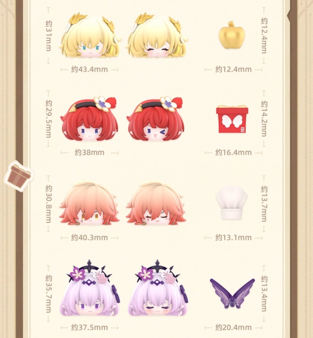 画像9: 崩壊：スターレイル　オンパロス英雄記　ミニフィギュア　全種類14点セット【予約180日以内】 (9)