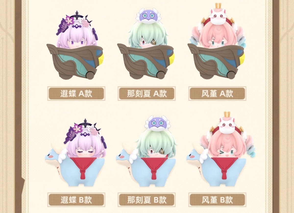 画像7: 崩壊：スターレイル　オンパロス英雄記　ミニフィギュア　全種類14点セット【予約180日以内】 (7)