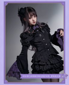 画像7: 【HSR 309pt】崩壊:スターレイル マダム・ヘルタイメージ シャツ 特典アクスタ付き【予約2026年3月】 (7)