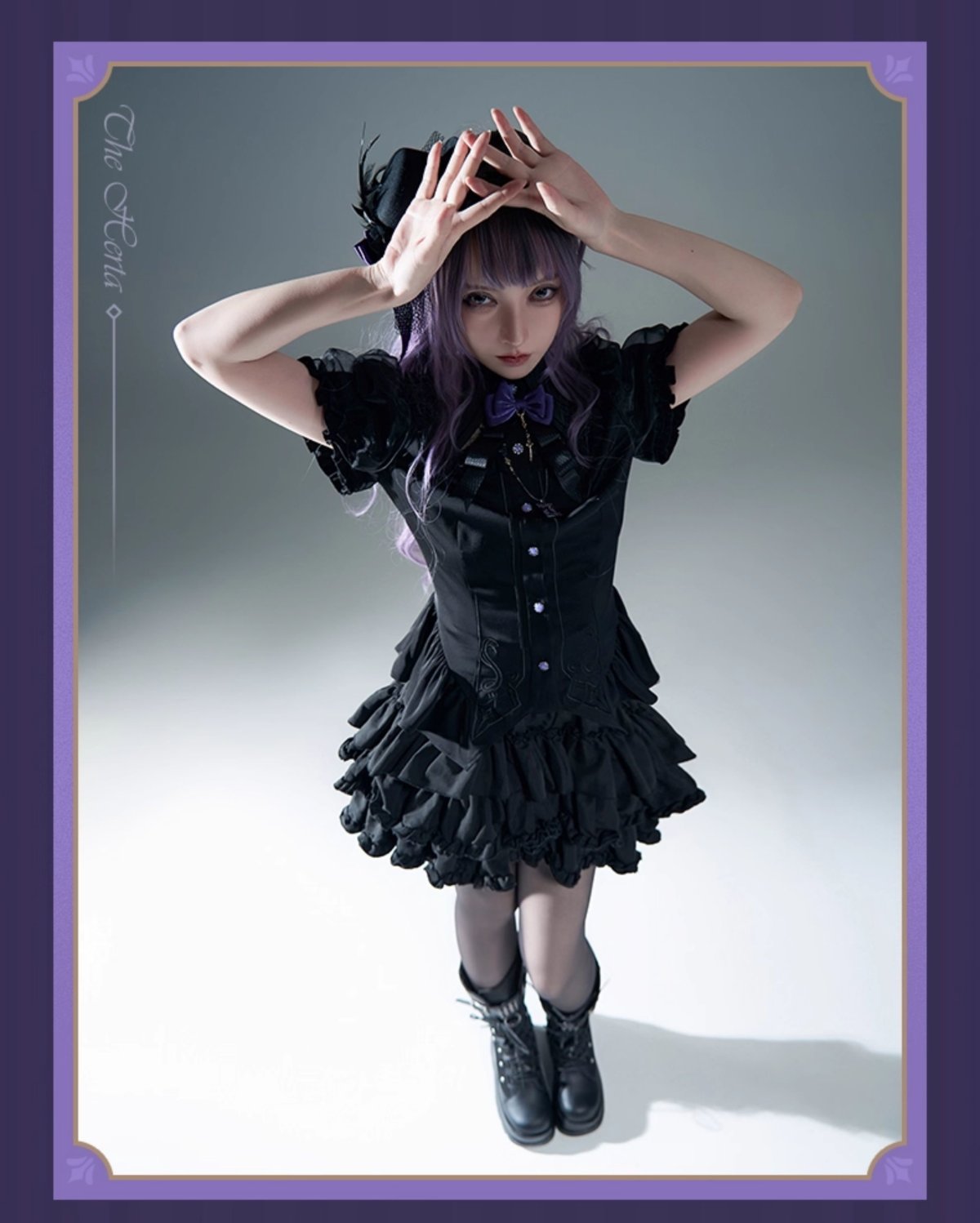 画像10: 【HSR 309pt】崩壊:スターレイル マダム・ヘルタイメージ シャツ 特典アクスタ付き【予約2026年3月】 (10)