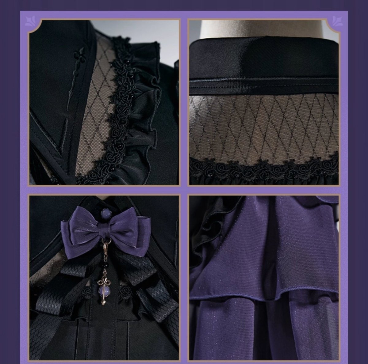 画像14: 【HSR 309pt】崩壊:スターレイル マダム・ヘルタイメージ シャツ 特典アクスタ付き【予約2026年3月】 (14)