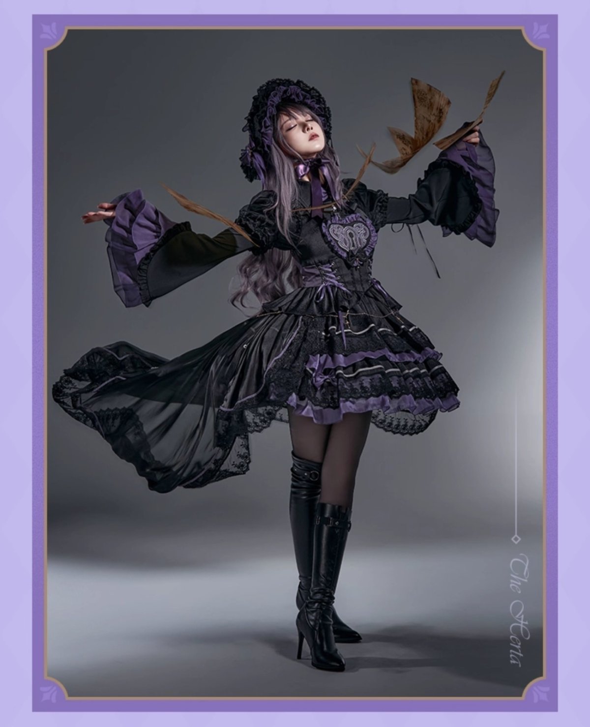 画像11: 【HSR 309pt】崩壊:スターレイル マダム・ヘルタイメージ シャツ 特典アクスタ付き【予約2026年3月】 (11)