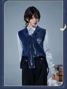 画像7: 【HSR 229pt】崩壊：スターレイル　サンデーイメージ　ニットベスト　特典アクスタ付き【予約2026年4月】 (7)