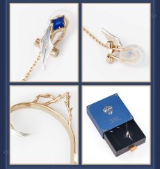 画像15: 【HSR 158pt】崩壊：スターレイル　サンデーイメージ　イヤリング【予約180日以内】 (15)