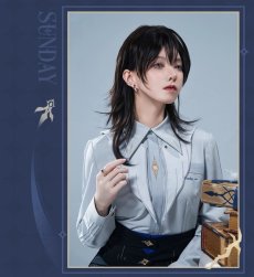 画像9: 【HSR 279pt】崩壊：スターレイル　サンデーイメージ　シャツ　特典アクスタ付き【予約2026年4月】 (9)