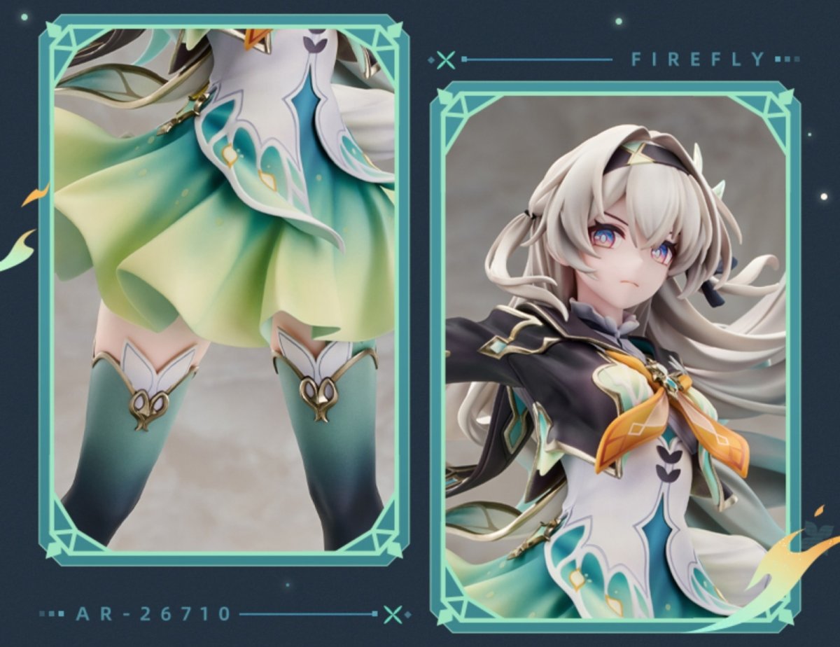 画像8: 崩壊：スターレイル　ホタル　1/7 フィギュア　特典色紙付き【予約2027年2月】 (8)