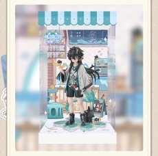 画像10: 崩壊：スターレイル　ちびねこ　フィギュア展示ケース　LEDライトあり（4種類） (10)