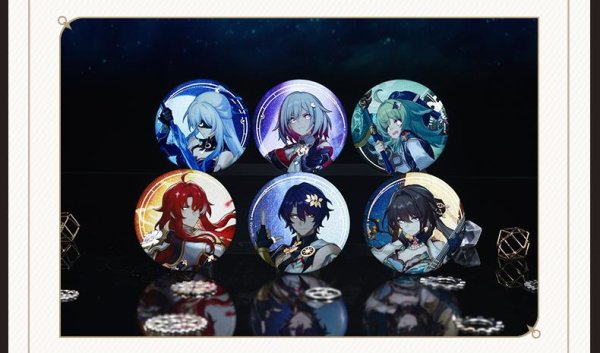 崩壊：スターレイル 群星の招待 缶バッジ（50種類）｜HAKUTEA