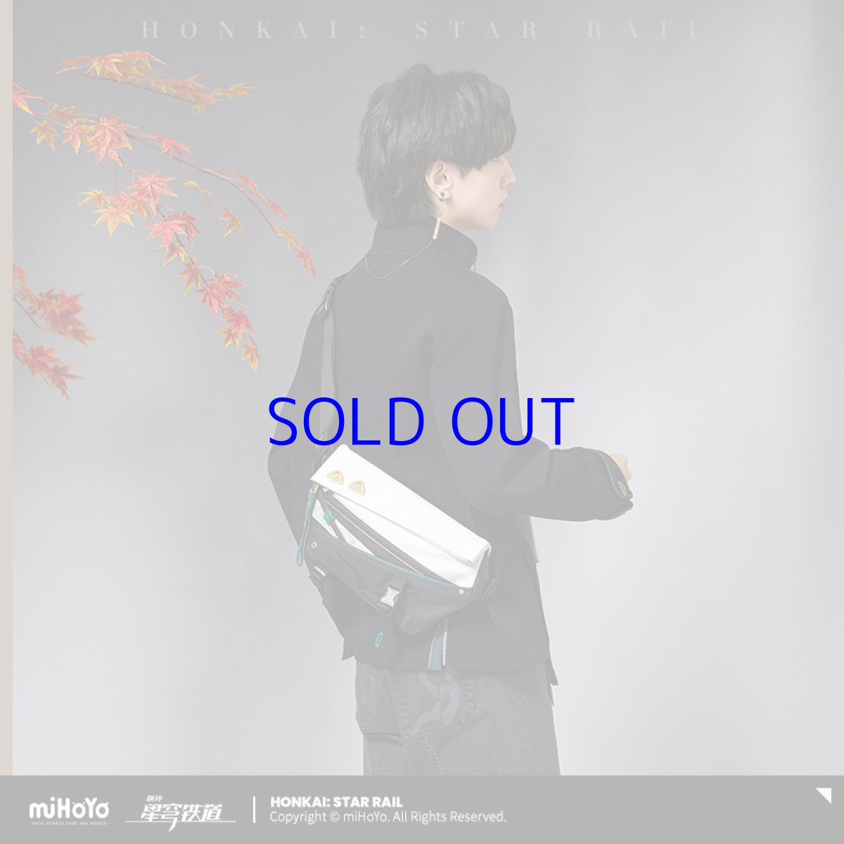 画像5: 崩壊：スターレイル　丹恒イメージ　ボディバッグ　特典付き (5)