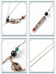 画像17: 【HSR 90pt】崩壊：スターレイル　丹恒イメージ　アクセサリー（イヤーカフ、ネックレス） (17)