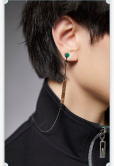 画像5: 【HSR 90pt】崩壊：スターレイル　丹恒イメージ　アクセサリー（イヤーカフ、ネックレス） (5)