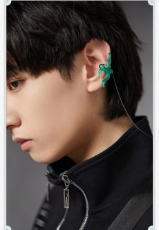 画像4: 【HSR 90pt】崩壊：スターレイル　丹恒イメージ　アクセサリー（イヤーカフ、ネックレス） (4)