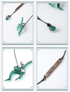画像6: 【HSR 90pt】崩壊：スターレイル　丹恒イメージ　アクセサリー（イヤーカフ、ネックレス） (6)