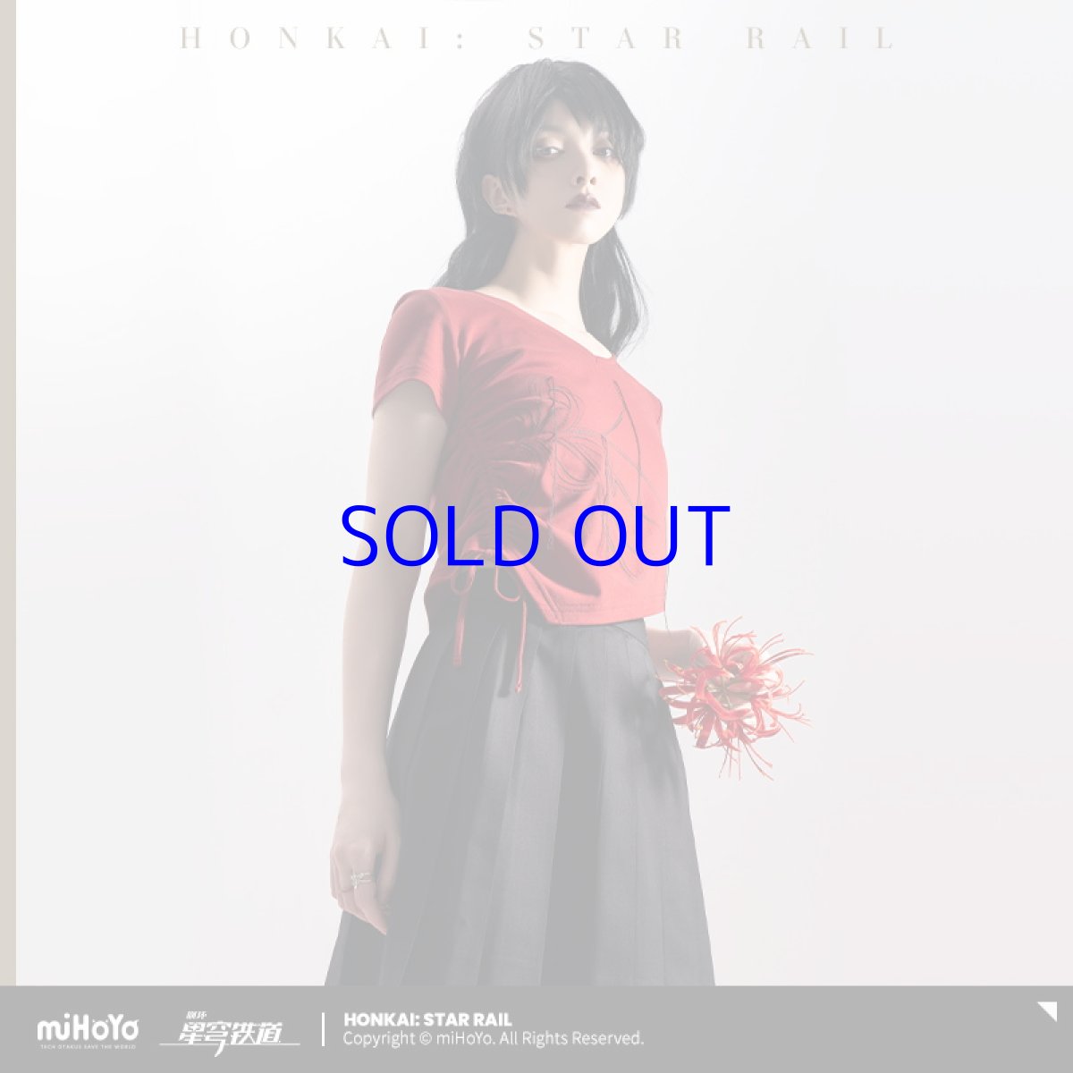 画像4: 崩壊：スターレイル　刃イメージ　Tシャツ・B (4)