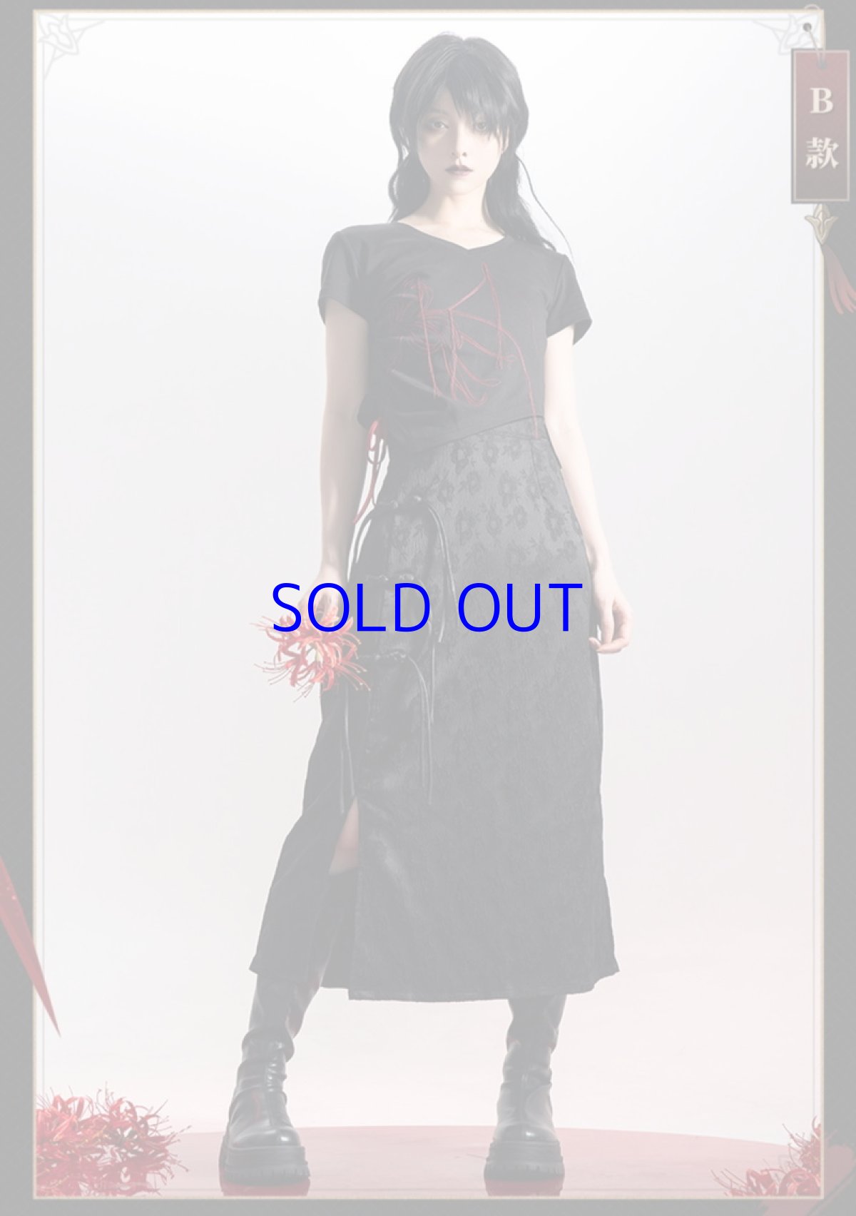 画像5: 崩壊：スターレイル　刃イメージ　Tシャツ・B (5)