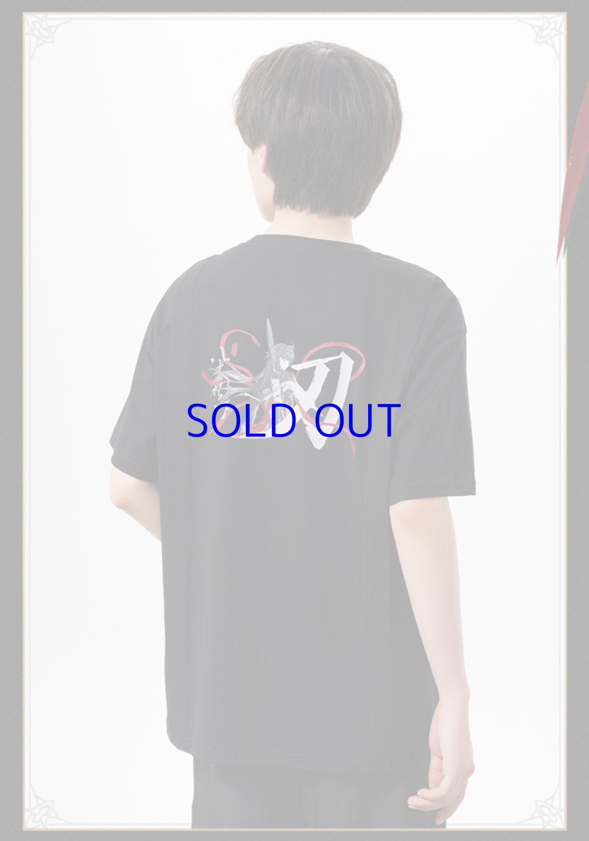 画像8: 【HSR 149pt】崩壊:スターレイル 刃イメージ Tシャツ・C (8)