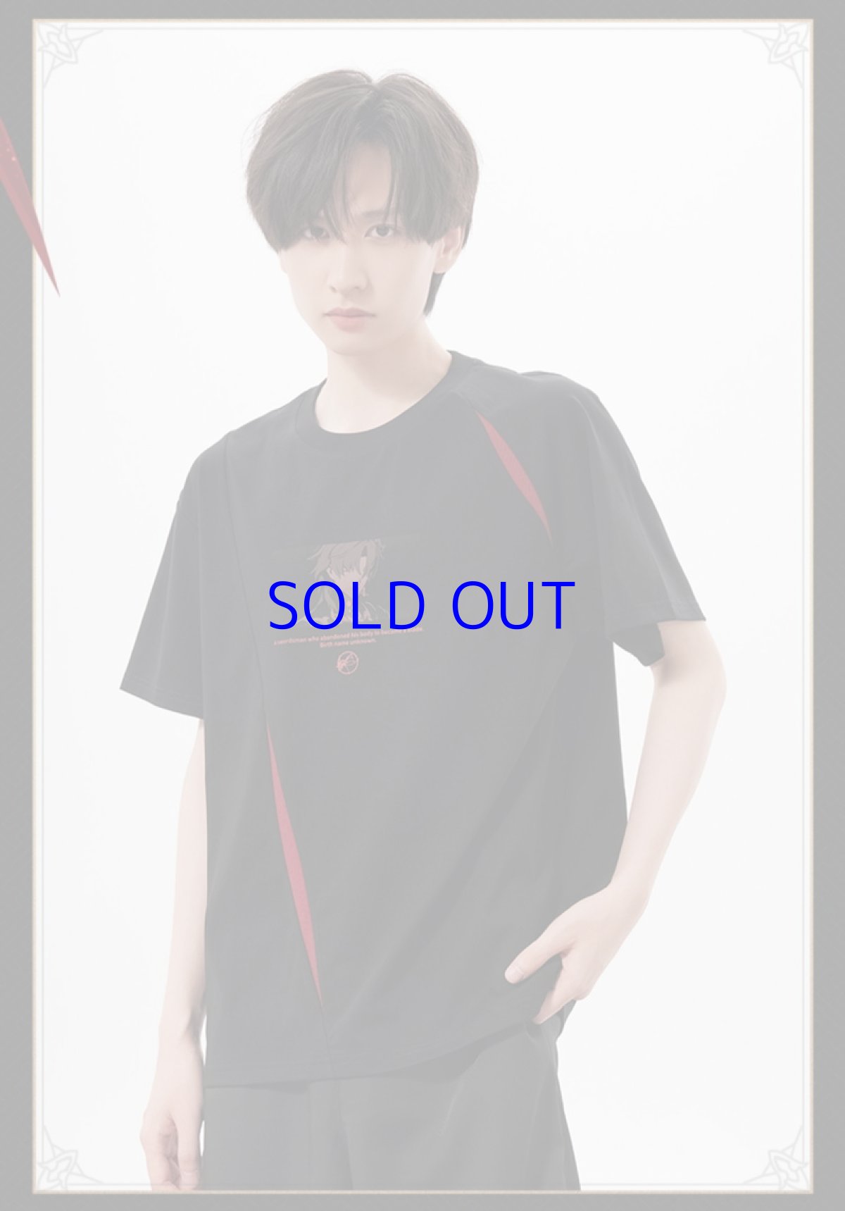 画像7: 【HSR 149pt】崩壊：スターレイル　刃イメージ　Tシャツ・A (7)