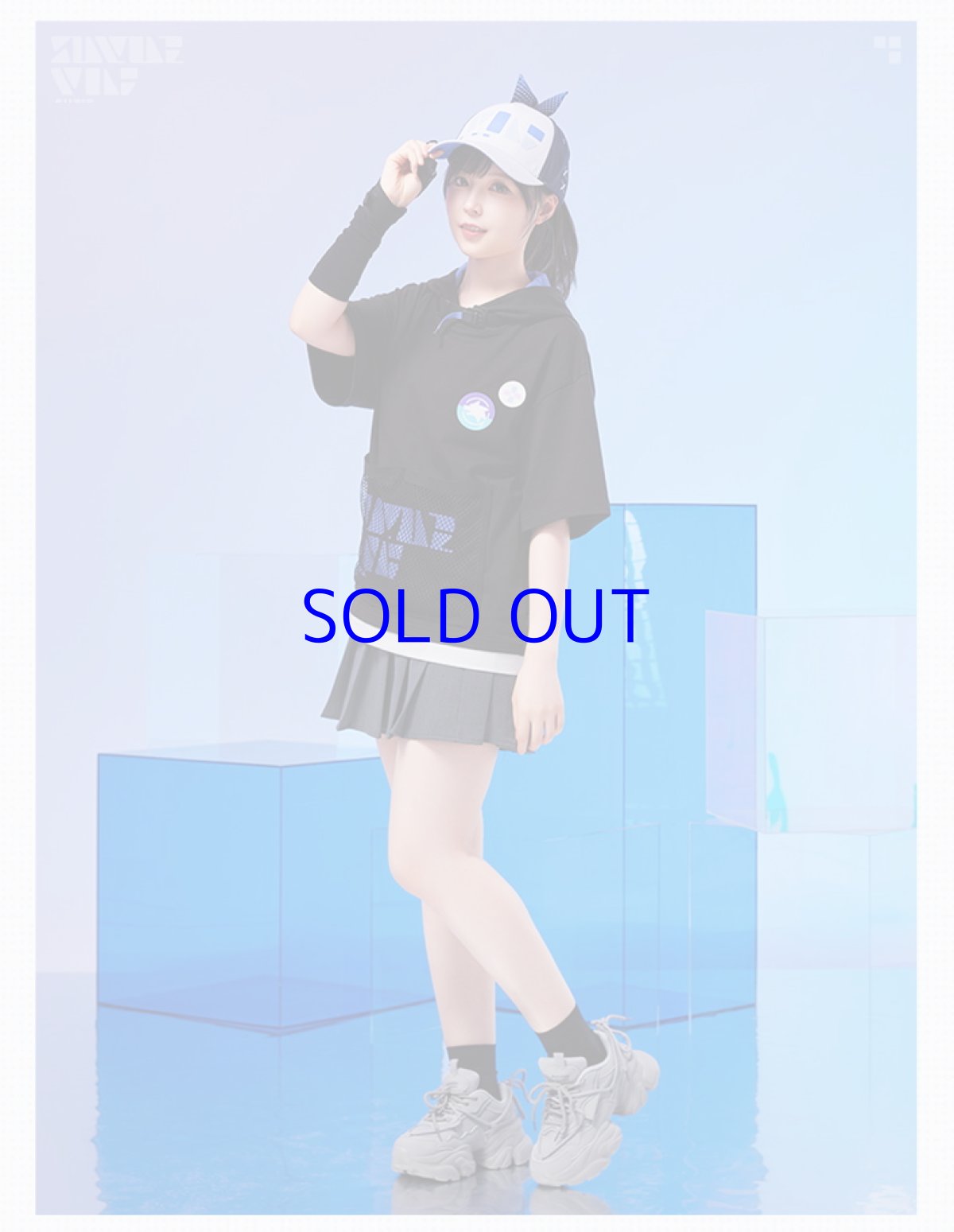 画像4: 【HSR 89pt】崩壊：スターレイル　銀狼イメージ　キャップ (4)