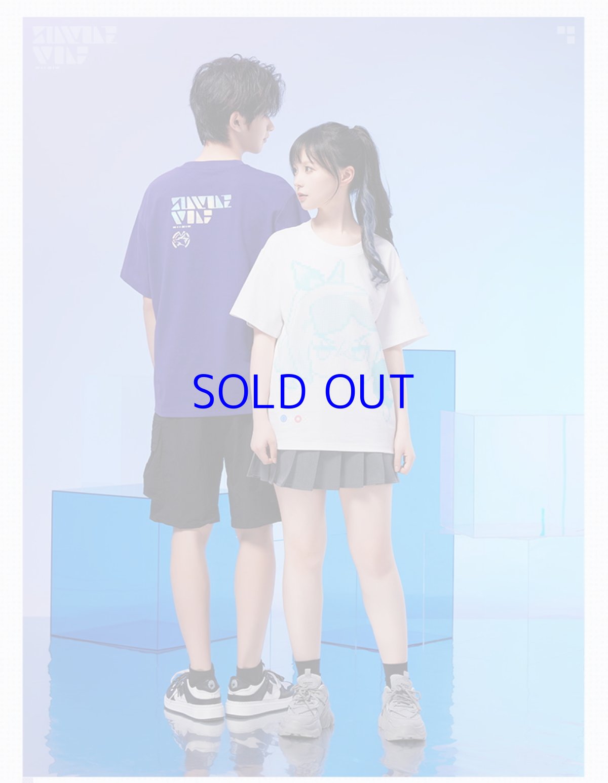 画像3: 崩壊：スターレイル　銀狼イメージ　Tシャツ (3)