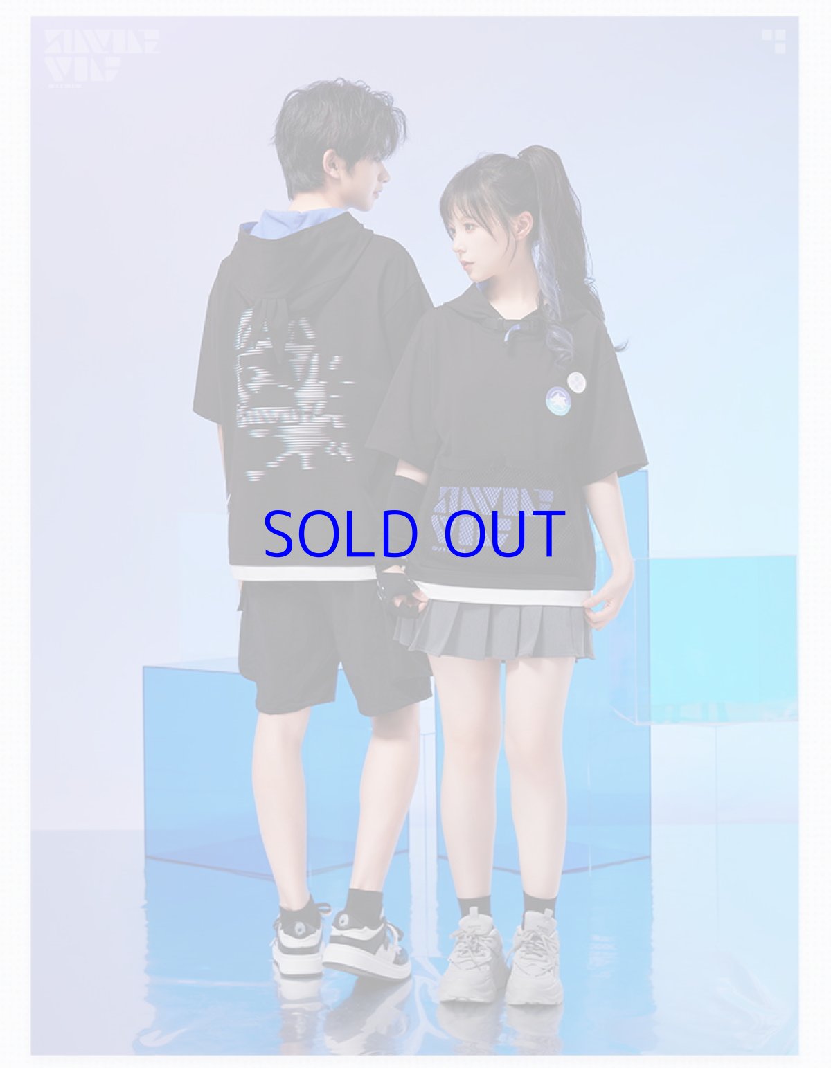 画像3: 【HSR 129pt】崩壊：スターレイル　銀狼イメージ　パーカー (3)