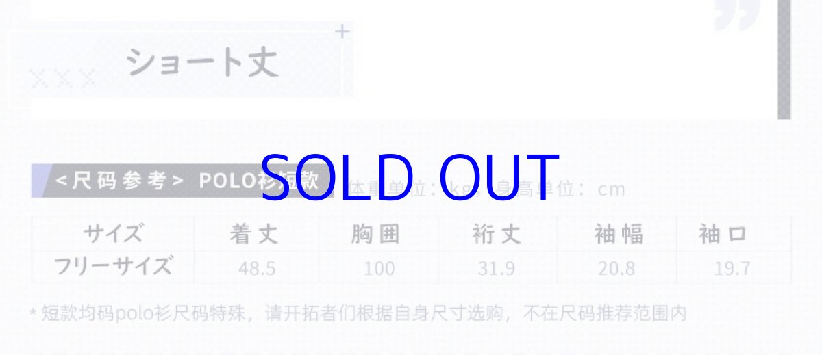 画像13: 崩壊：スターレイル　銀狼イメージ　ポロシャツ (13)