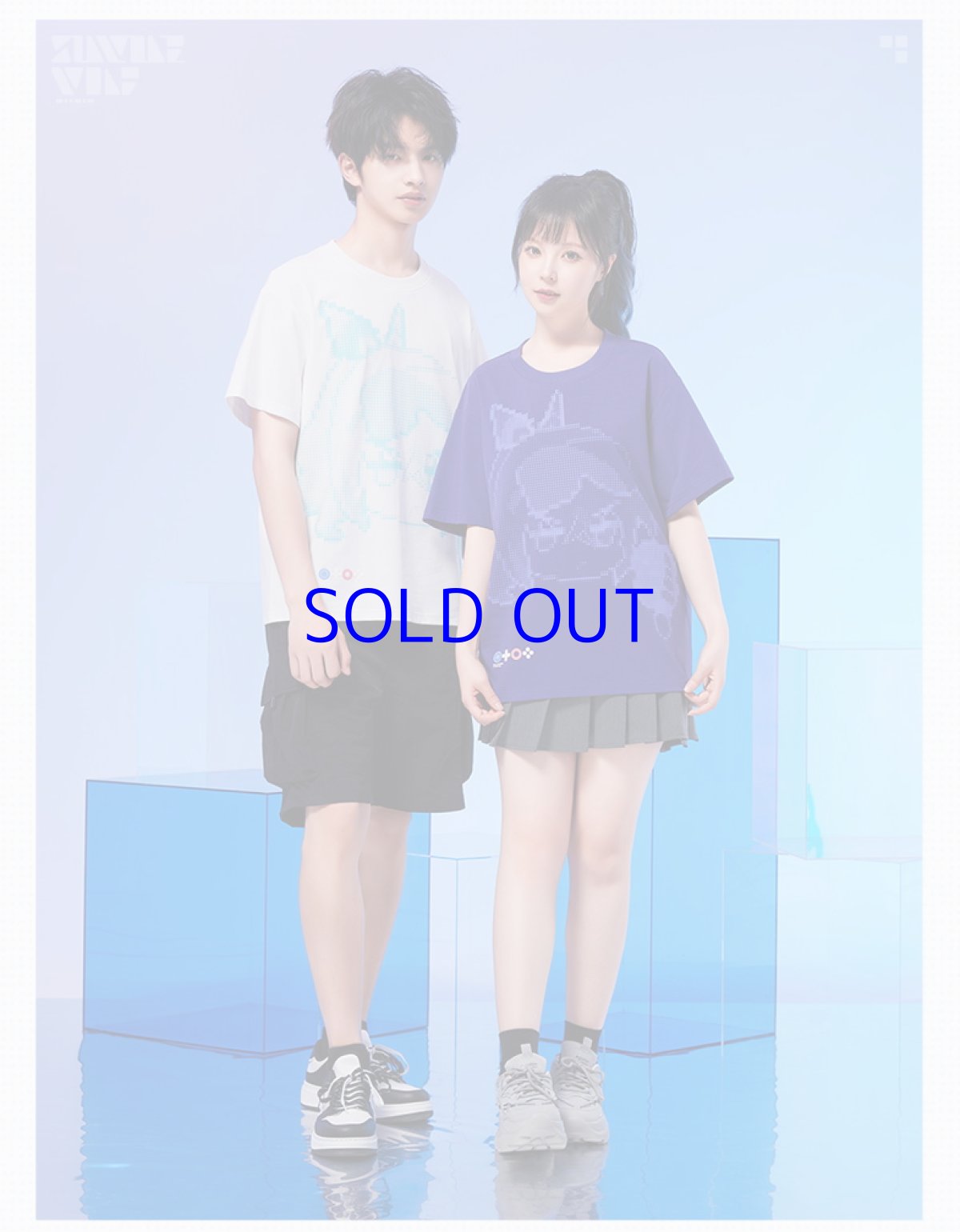 画像2: 崩壊：スターレイル　銀狼イメージ　Tシャツ (2)