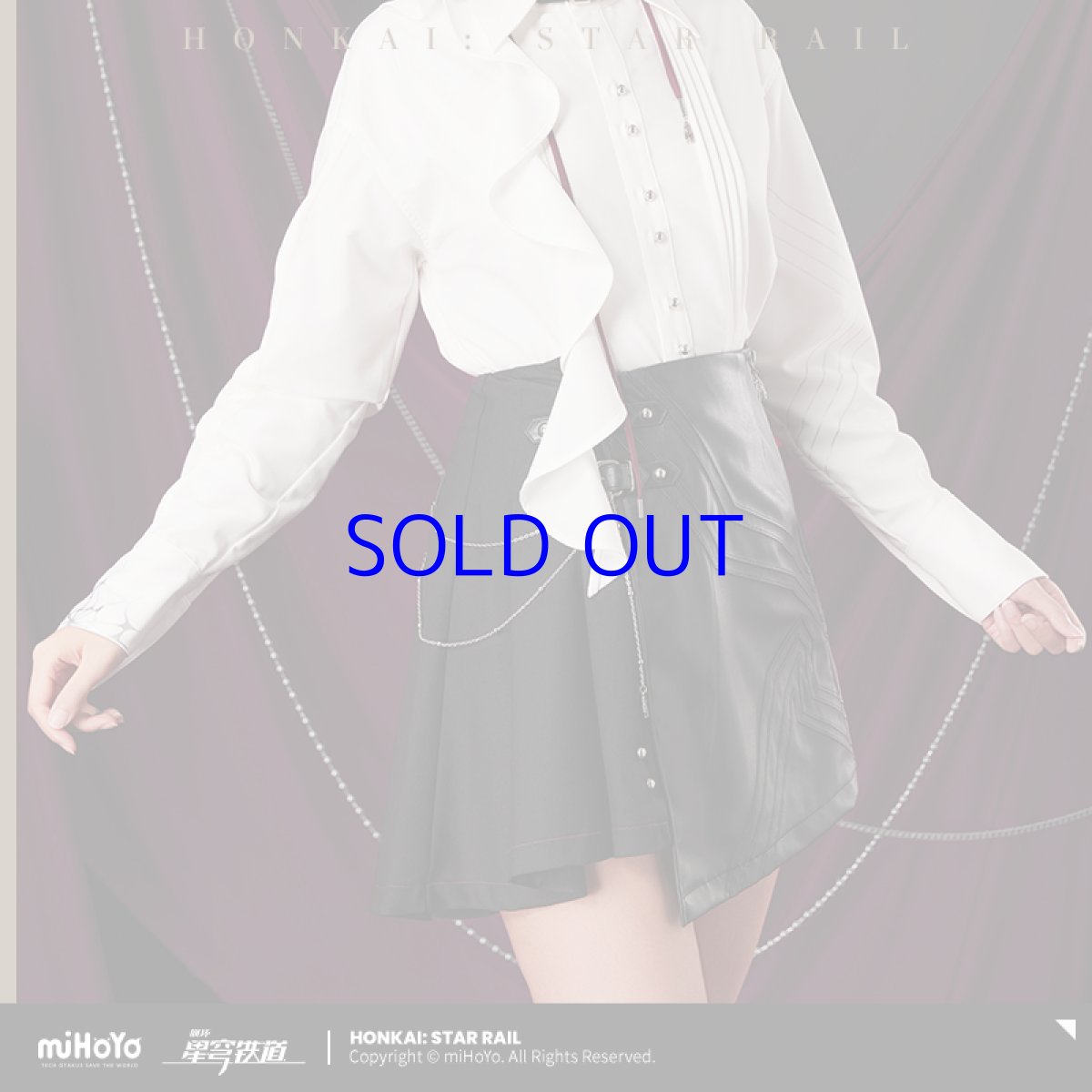 画像1: 【HSR 299pt】崩壊：スターレイル　カフカイメージ　ショートスカート　特典アクスタ付き (1)