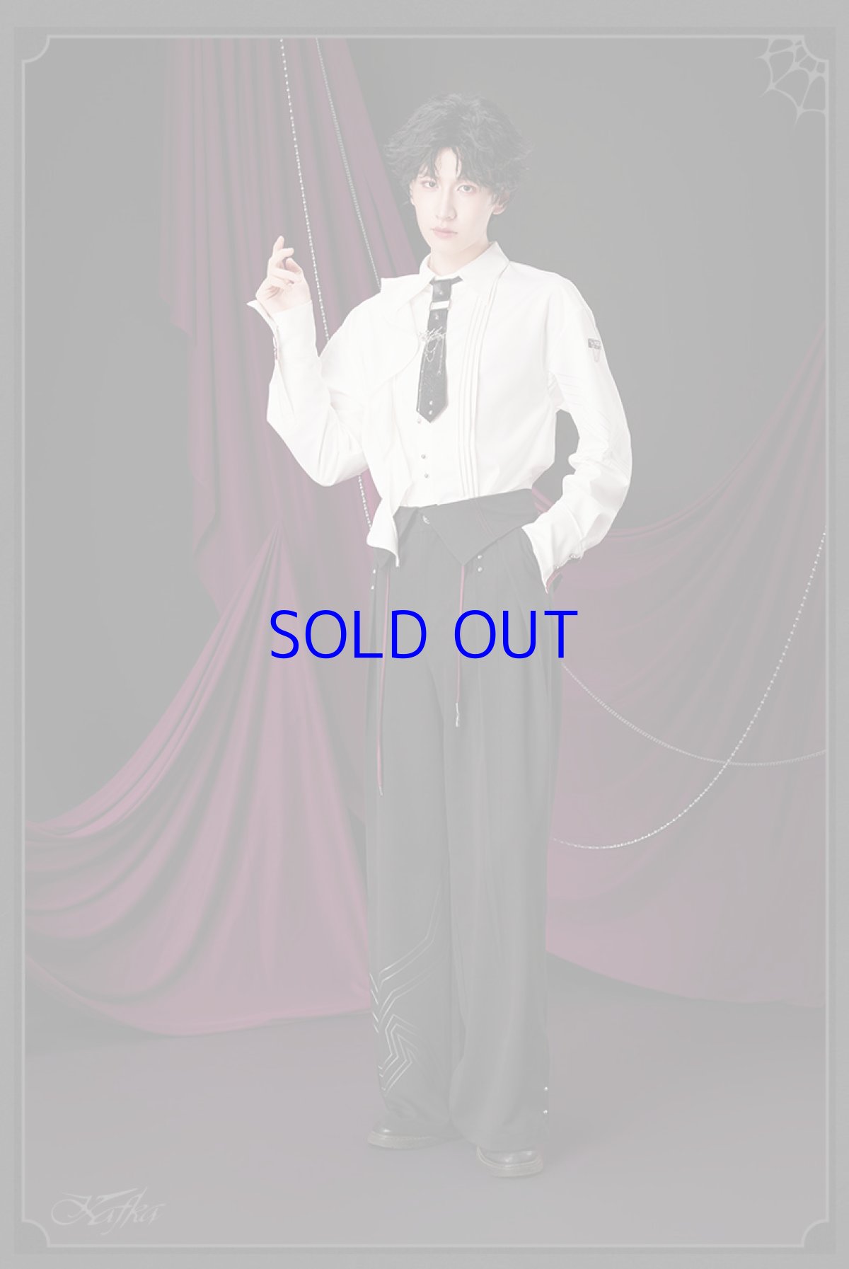 画像10: 【HSR 299pt】崩壊：スターレイル　カフカイメージ　ワイドパンツ　特典アクスタ付き (10)